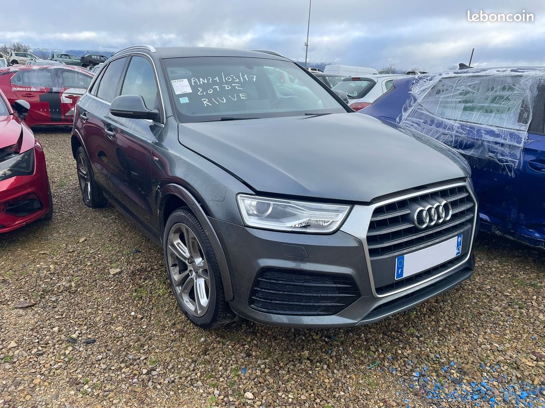 "Accidenté" Audi Q3 2.0 TDi 150 STronic 7 S-Line / EK800 (image 1)