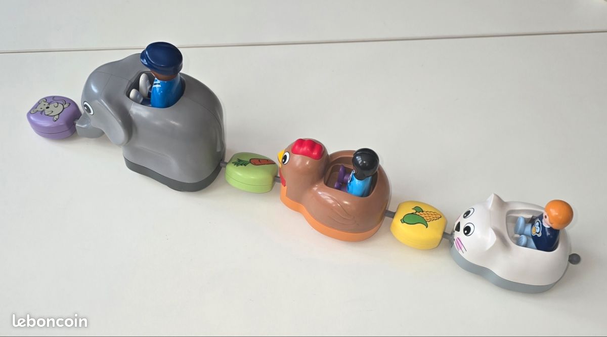 123 playmobil le train des animeaux 70405 complet (image 2)