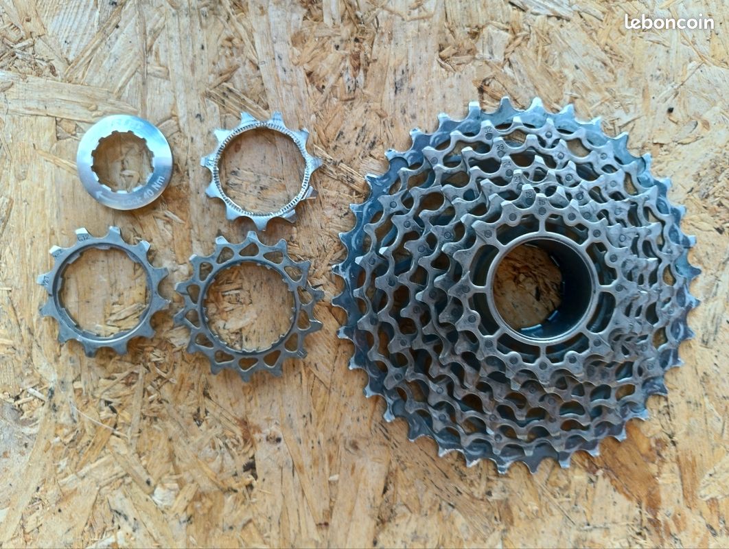 Cassette Sram PG-1070 10 Vitesses – 11-36 Dents – Corps Shimano/Sram