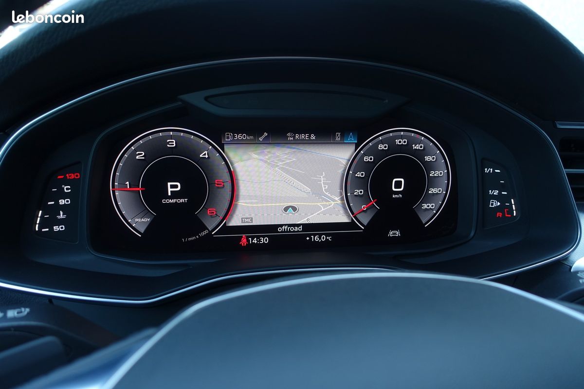 A6 Avant 35 Tdi Mhev S-Tronic Virtual cockpit/Semi-Cuir chauffant/Grd Gps Europe/Caméra 360°/Carplay/Accès confort/Attelage/Garantie 12 mois (image 10)