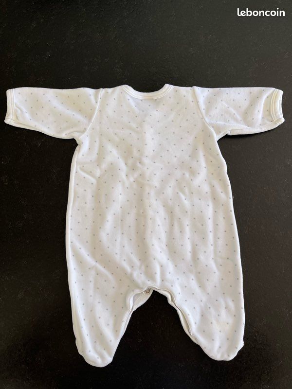 Pyjama Dors Bien Manches Longues Petit Bateau - Mixte Bébé 100% Coton Doux Et Confortable