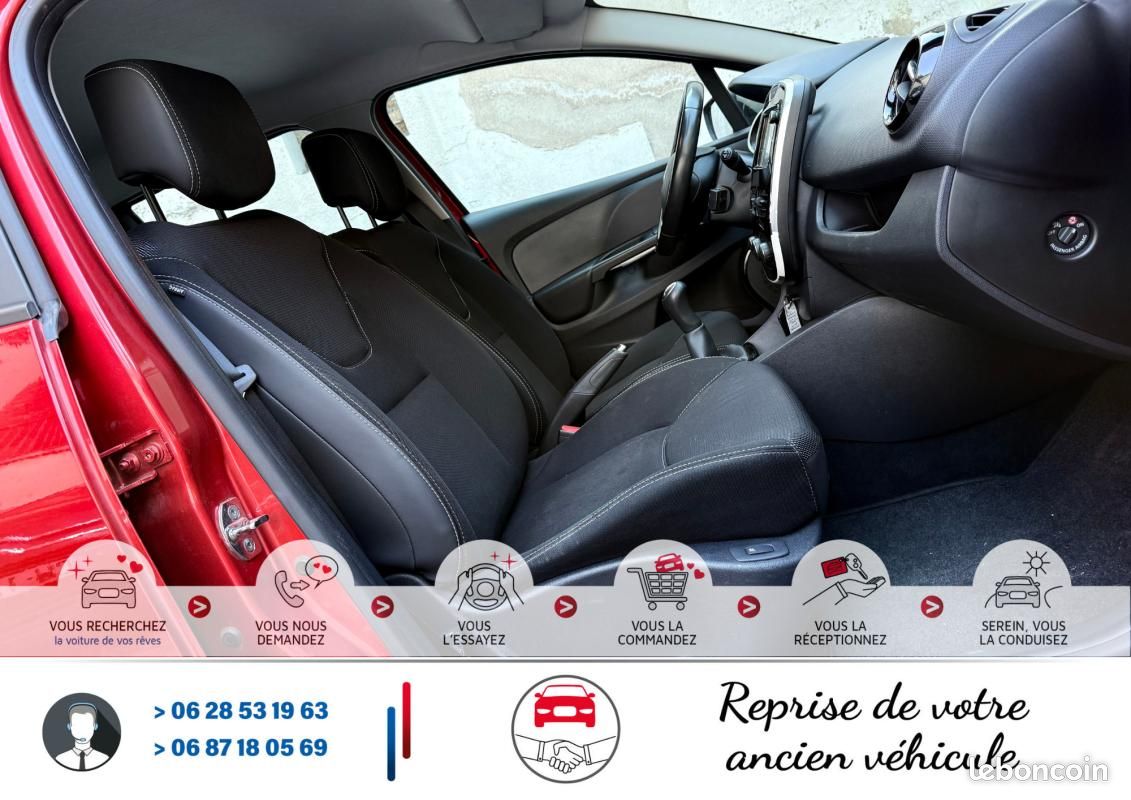 Renault Clio Tce 90cv Gtline Driving Eco2 *Crit'Air 1 *128000Km*Moteur à Chaine*Véhicule Sous Gar... (image 7)