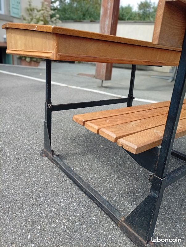 Pupitre / Bureau ancien enfant (image 4)