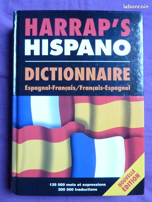 Dictionnaire Harrap's Hispano (image 1)