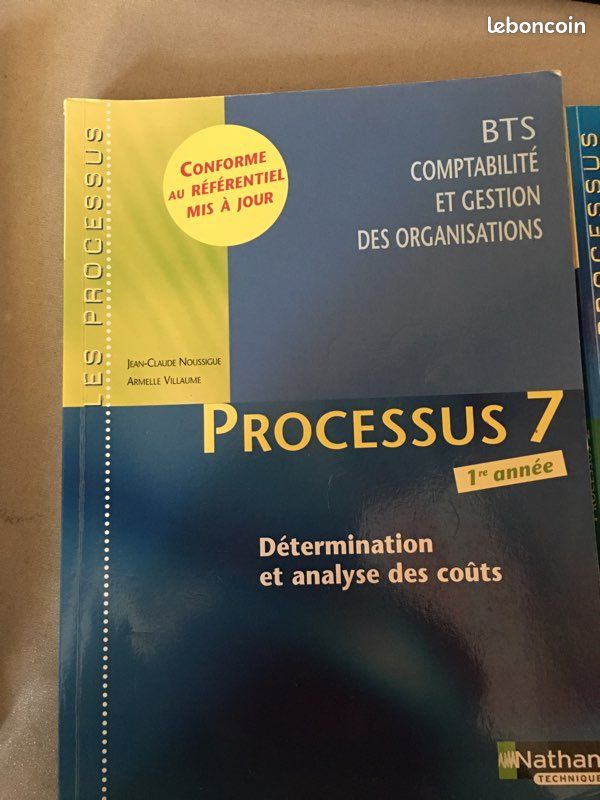 Livre de cours Processus Bts compta et gestions des organisations (image 2)