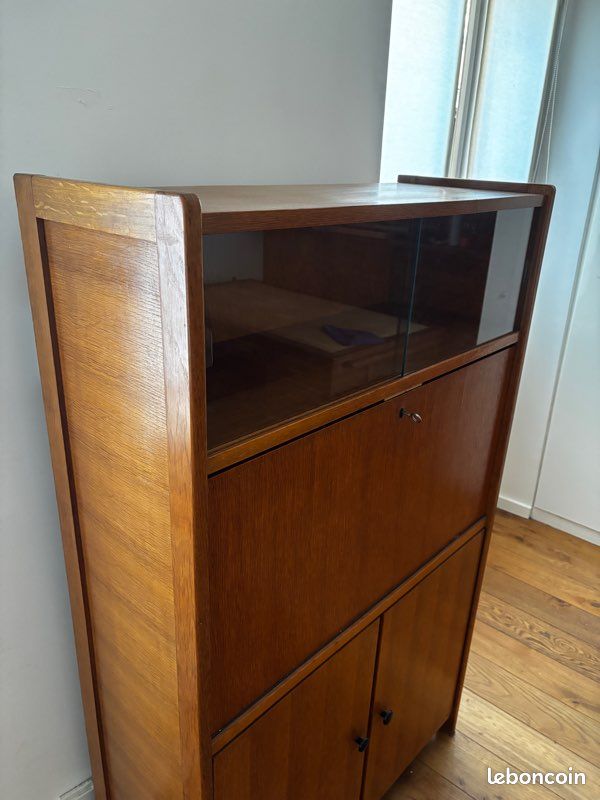 Secrétaire en bois année 60-70 (image 3)