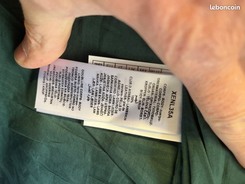 Cuir naf naf taille 34 ou xs neuve avec étiquette (image 5)