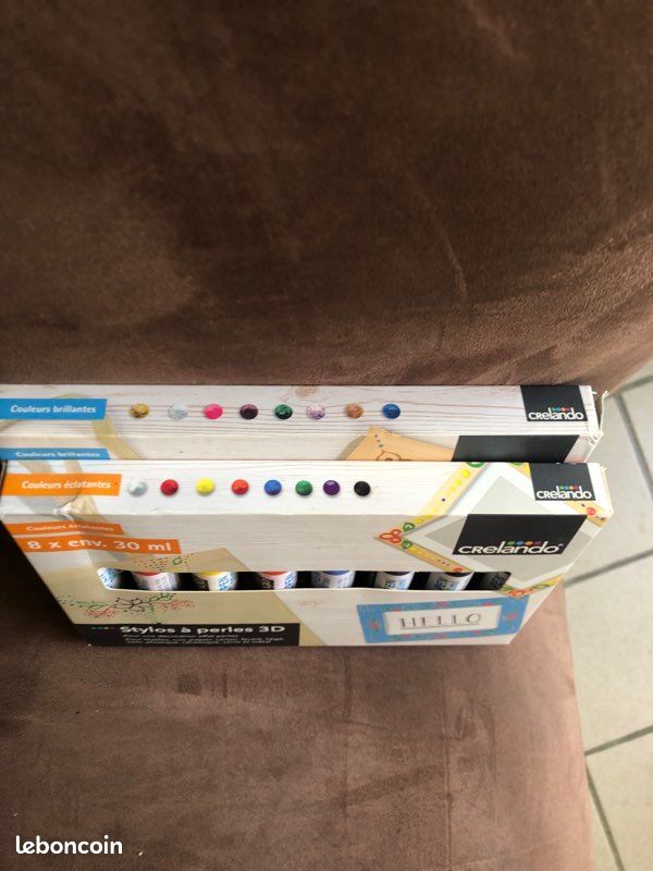 Lot stylos à perles et paillettes (image 3)