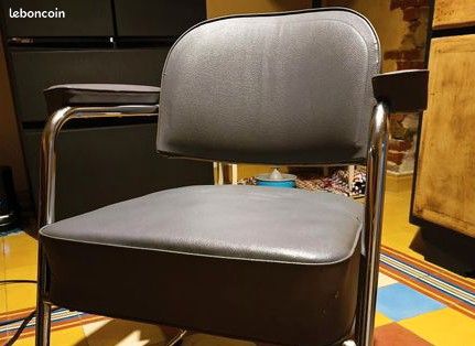 Chaise type industriel PAULMAN (image 1)