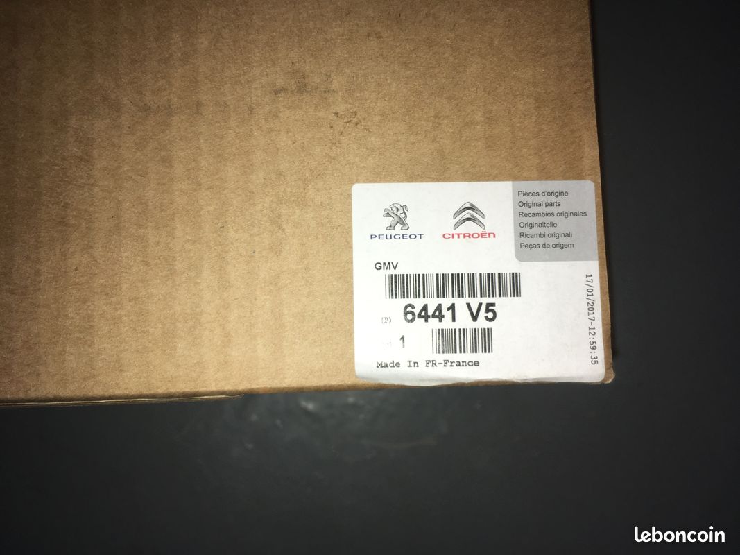 Pulseur d air ou ventilateur peugeot 207 , citroen (image 3)
