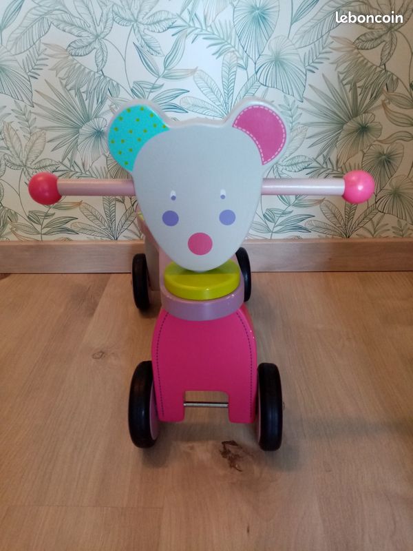 Porteur souris Moulin-Roty Jeux Jouets