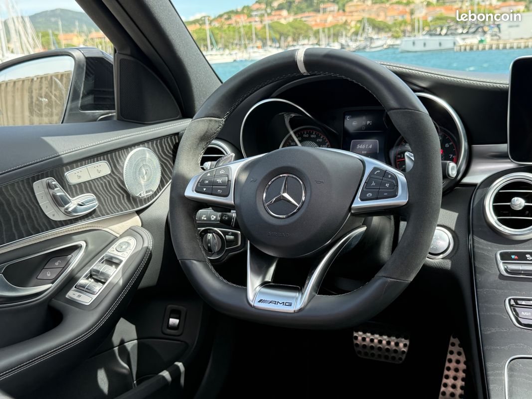 MERCEDES-BENZ CLASSE C C63 S AMG T 4.0 V8 BI-TURBO 510CH DCT + DE 20ke D'OPTIONS TO ECHAP SPORT CAM 360 FULL OPTIONS +++ (image 23)