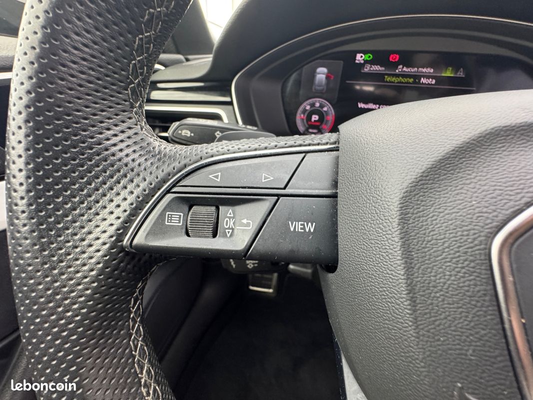 AUDI A4 Avant 40 TDI 204 S tronic 7 S line + Matrix LED + Pack Noir + Sieges electr. Massants + Pack Assit route (image 28)