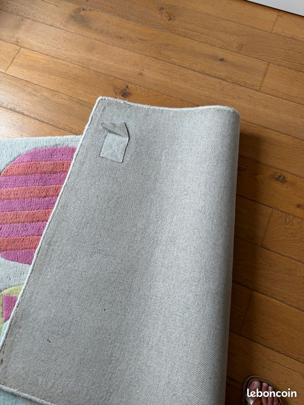 Tapis de sol en laine - Jolis pas Beaux - Moulin roty chambre enfant (image 8)
