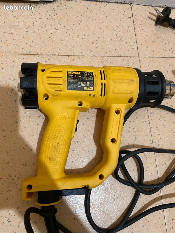 Décapeur thermique 1800 Watts Dewalt D26411QS (image 1)