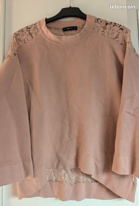 Pull ZARA rose (image 2)