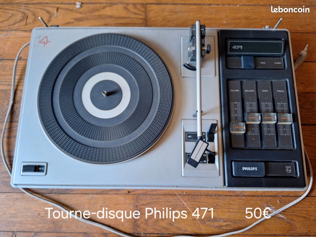 Tourne-disque Philips GoGear - Vintage Occasion - Platine Vinyle