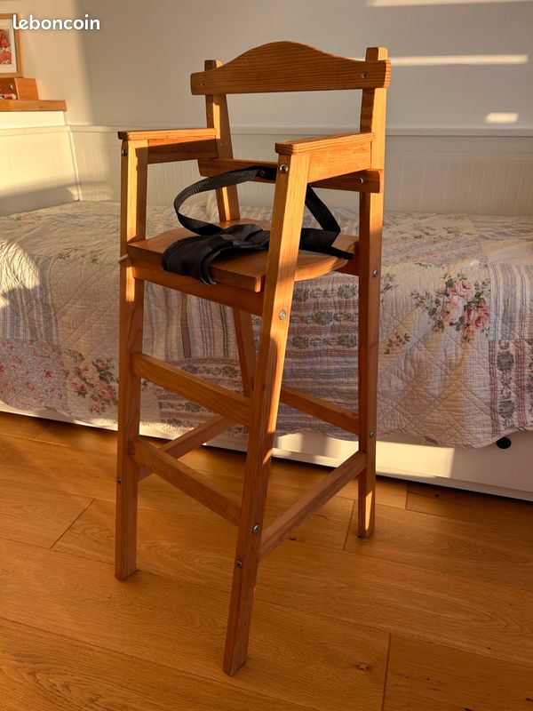 Ribnican Tabouret Pliant Pour Enfant En Bois De Hêtre Avec 2 Marches