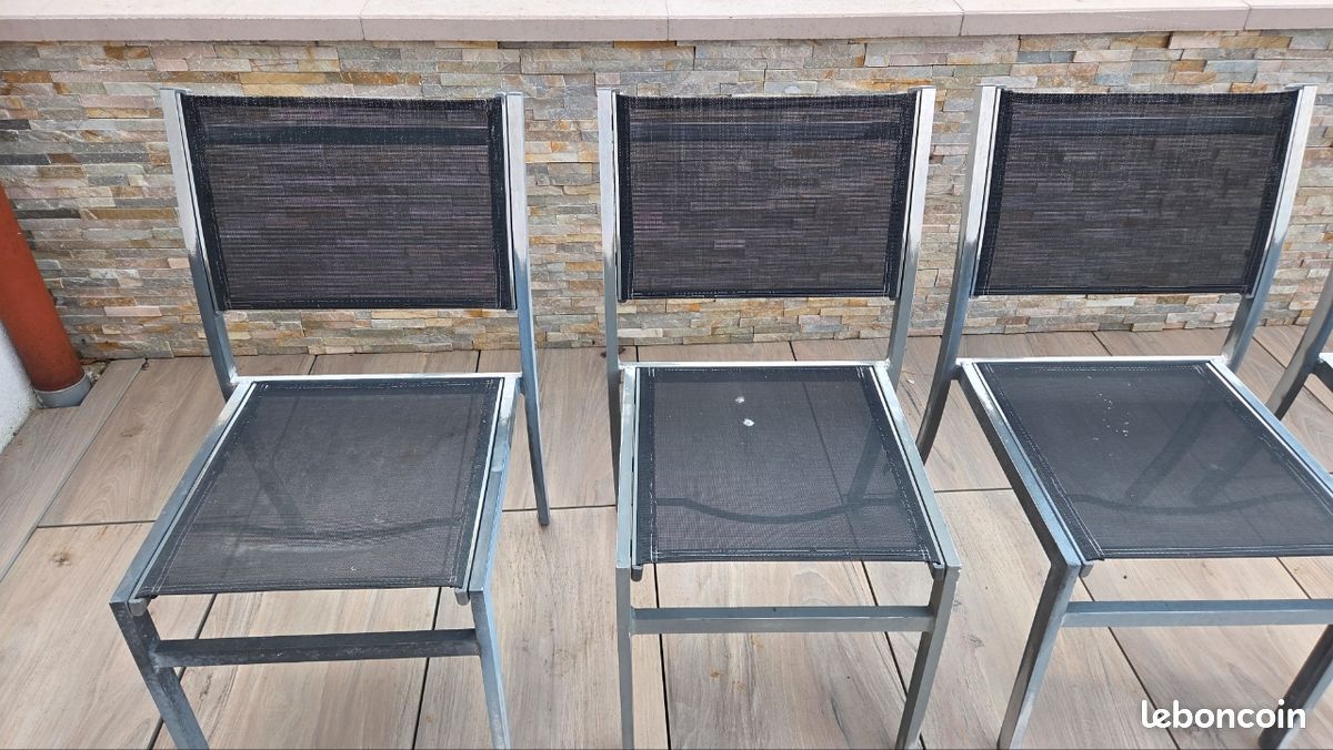 5 Chaises de jardin (image 5)
