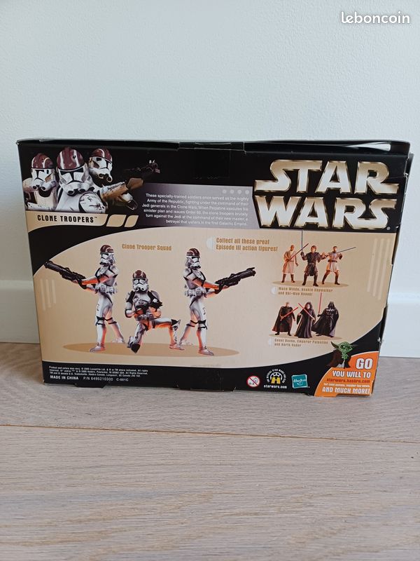 Figurines Star Wars Soldats Clones (La Revanche des Sith) (image 2)