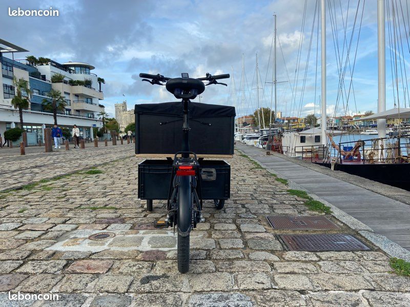 Vélo cargo triporteur pendulaire électrique Chike E-Cargo (image 4)