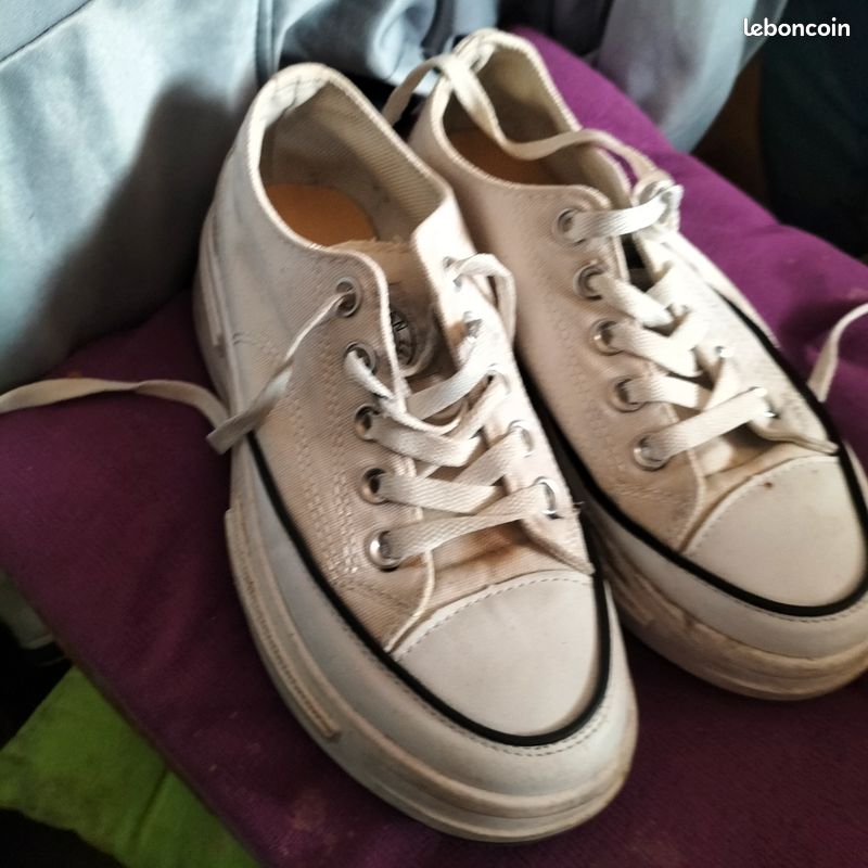 Basket toile Manoukian pointure 38 très bon état (image 4)