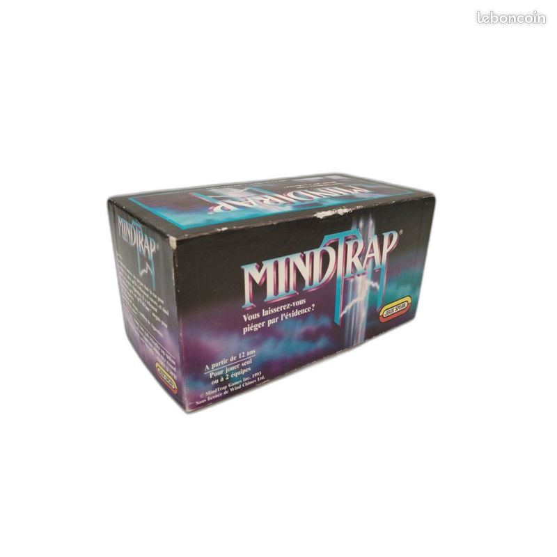 MindTrap - Jeux Spear - Jeu d'Énigmes et Réflexion 1-4 Joueurs - 12 ans - Vintage 1993 (image 1)
