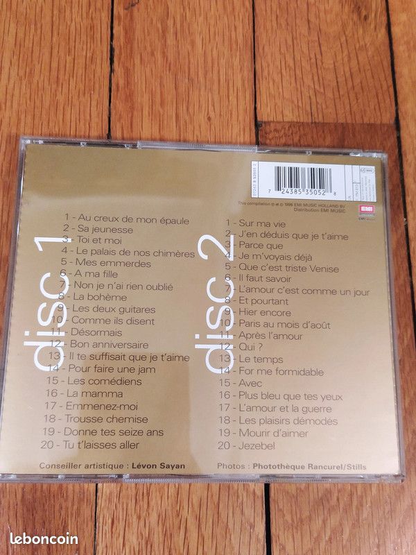 Lot CD Aznavour (image 3)