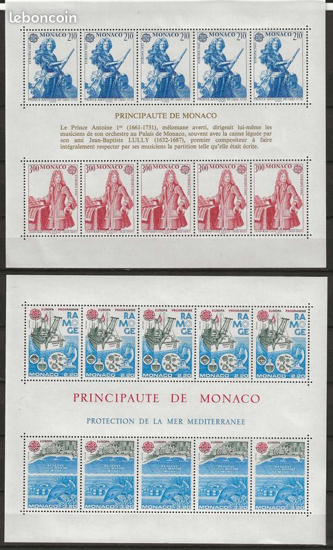 TIMBRES FRANCAIS, BLOCS SOUVENIRS, BLOCS CNEP, BLOCS FFAPP
