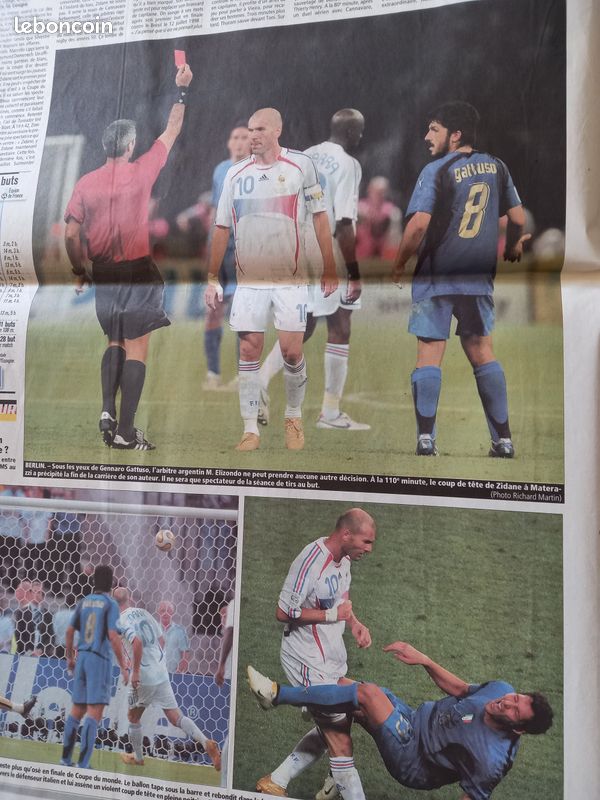 L'Équipe Hebdo Spécial France-Espagne – Coupe Du Monde 2006 (Édition Originale)