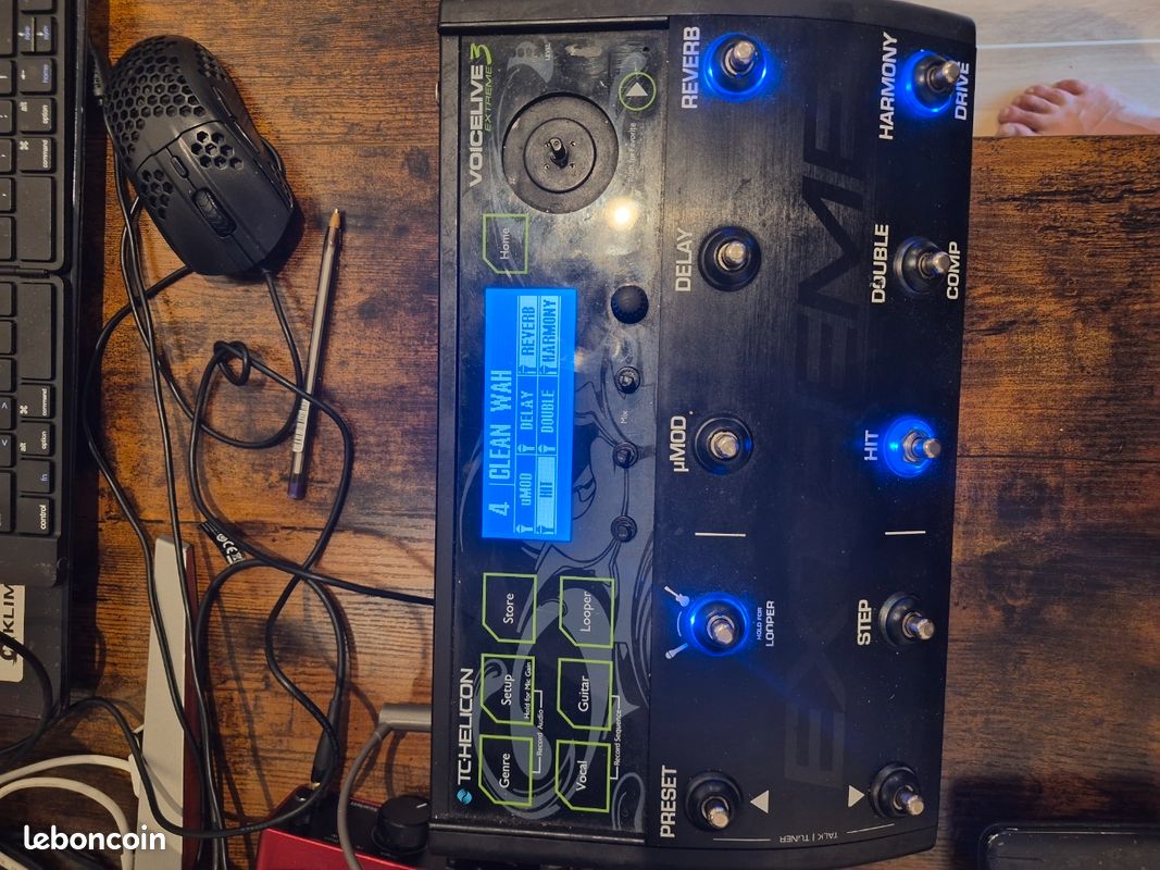 TC-Helicon VoiceLive 3 Extreme – Processeur vocal / guitare / looper – Fonctionne parfaitement (image 3)