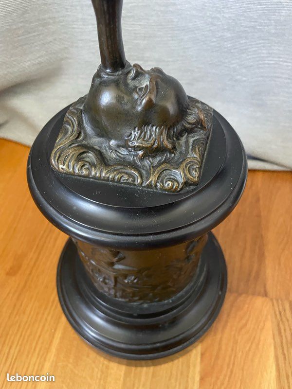 Sculpture, Le clown trompettiste - 20 cm - Bronze (gilt) - Catawiki