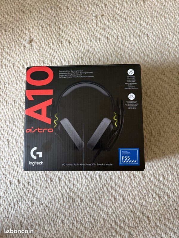 Casque logitech A10 (image 1)