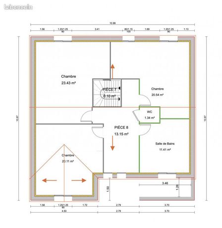 Maison a louer domont - 1 pièce(s) - 180 m2 - Surfyn