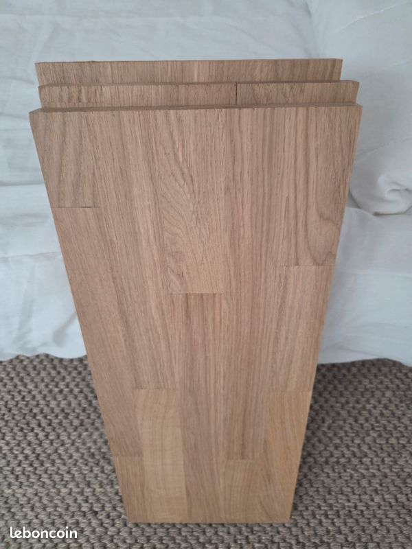 3 étagères chêne 20cm*47cm*2cm (image 3)