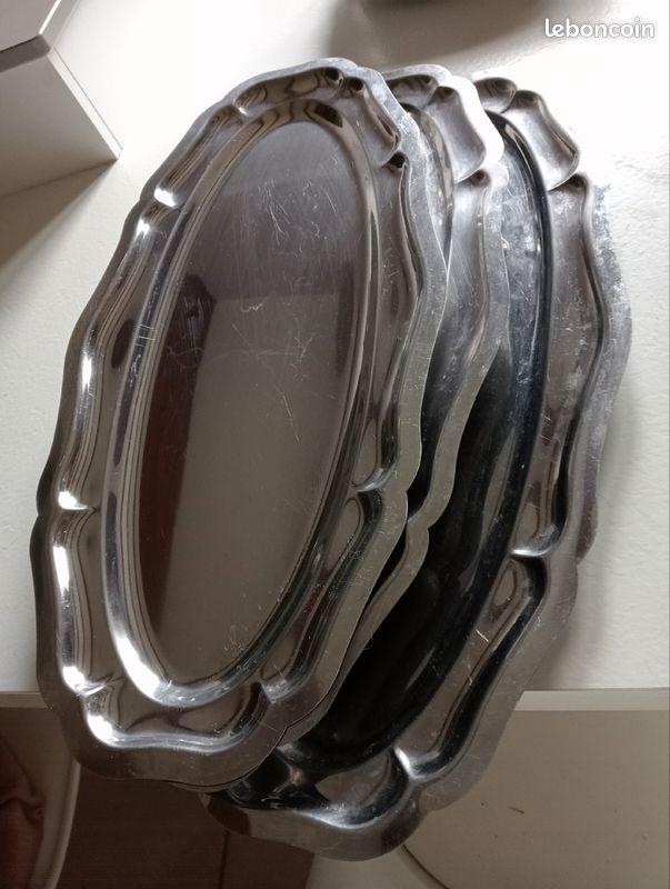 3 Plats inox (image 1)