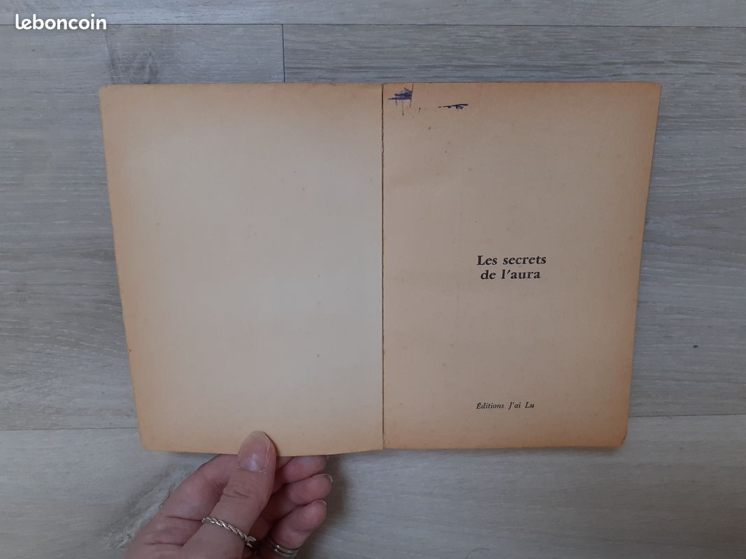 ANN 1143 : LOBSANG RAMPA T. : L'aventure mystérieuse - Les secrets de l'aura - J'ai Lu (image 10)