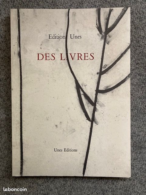 Catalogue Editions UNES "Des livres" (image 1)