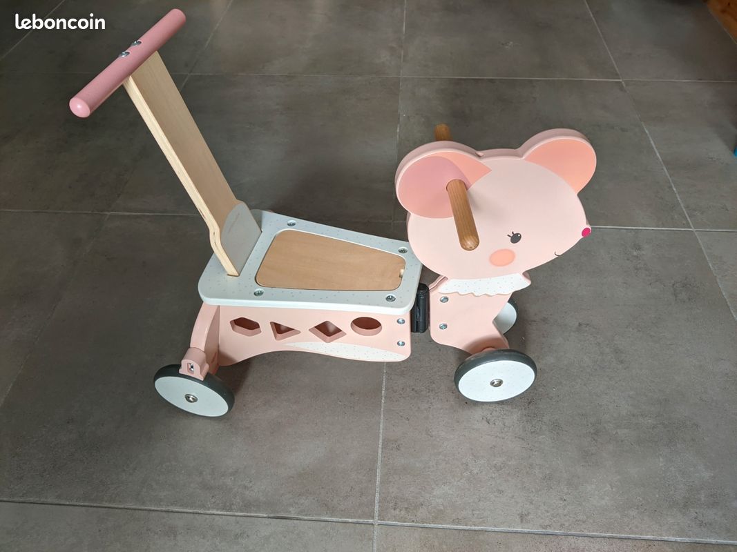 Chariot porteur souris Vertbaudet Jeux Jouets