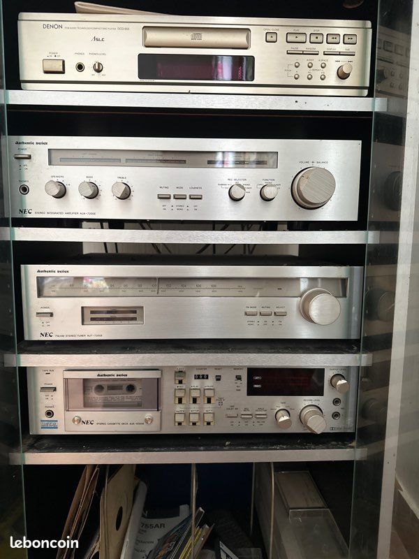 LECTEUR DE CASSETTE DENON CASSETTE TAPE DECK DRM-595 / VINTAGE TAPE
