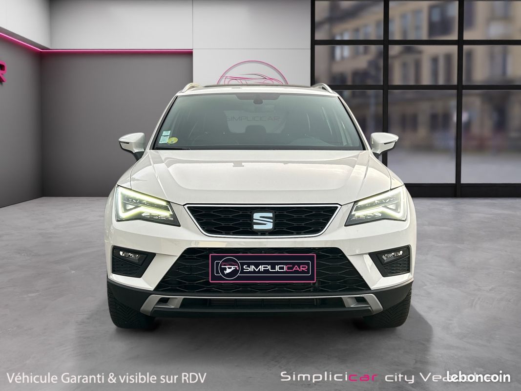 SEAT ATECA 2.0 TDI 150 XCELLENCE DSG7 - 150Ch - Garantie 12 mois / 1ère Main / Entretien Seat / Toit Ouvrant / CarPlay / Caméra 360 (image 8)