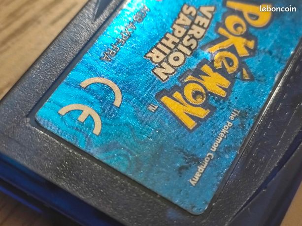 POKÉMON VERSION SAPHIR GBA - Boîte + Manuels sans cartouche EUR 50,00 - FR