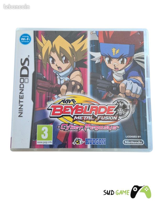 Jeu nintendo ds beyblade metal fusion cyber pegasus complet à Art Sur