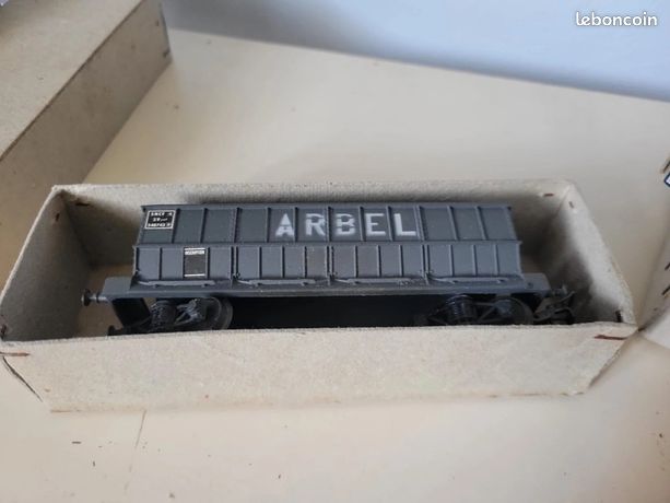 Wagon Houiller Arbel MH à Bogies - Réf VB 46, échelle HO, Réseau SNCF, Occasion