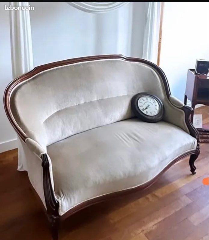 Banquette style baroque louis XV (image 2)