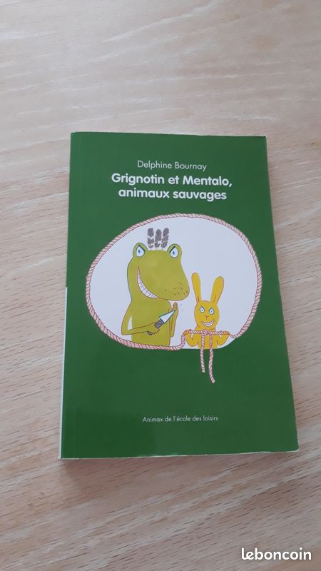 Grignotin et Mentalo, animaux sauvages dès 7 ans - Très bon état (image 1)