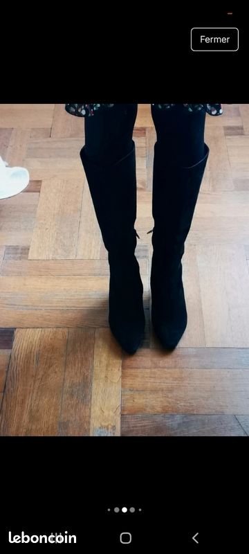 Pantalon de ski imperméable avec élément réfléchissant, fermeture à
