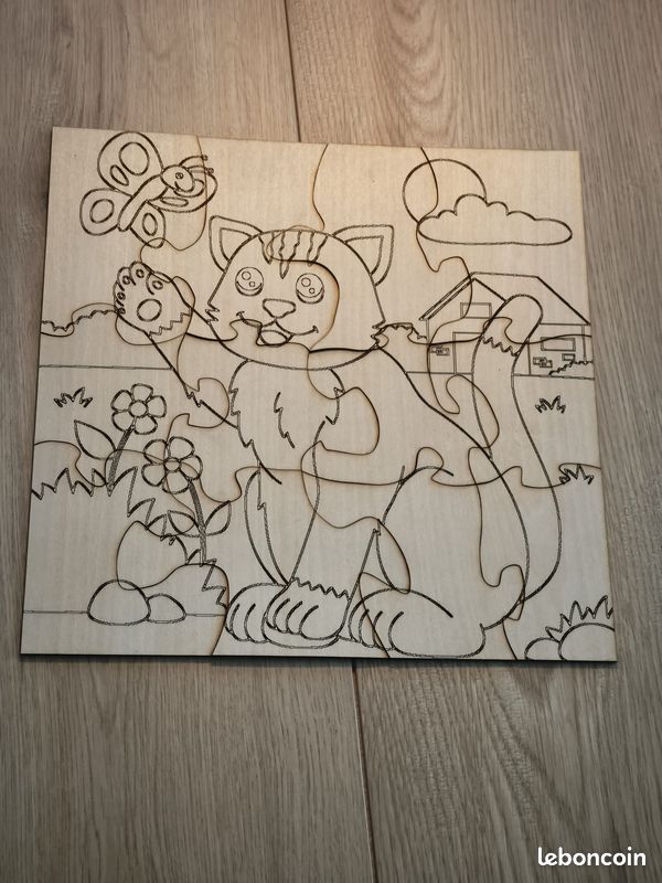 Puzzle en bois enfant (image 1)