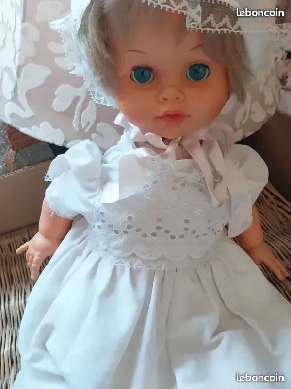 ANNÉE 60 POUPÉE Bella Nina Héléna de 60 cm Vintage EUR 50,00 - PicClick FR