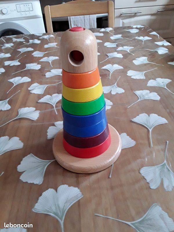 Jouet bébé en bois (image 1)